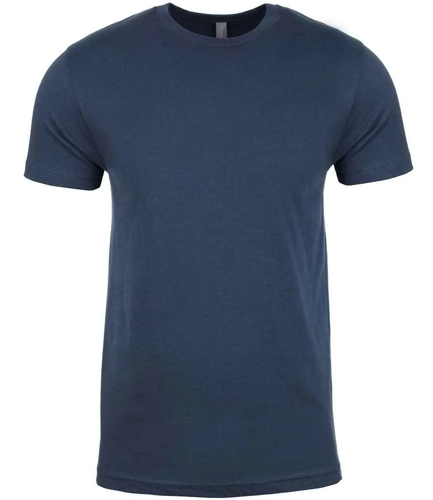 Next Level Apparel Unisex Cotton Crew Neck T-Shirt | Indigo