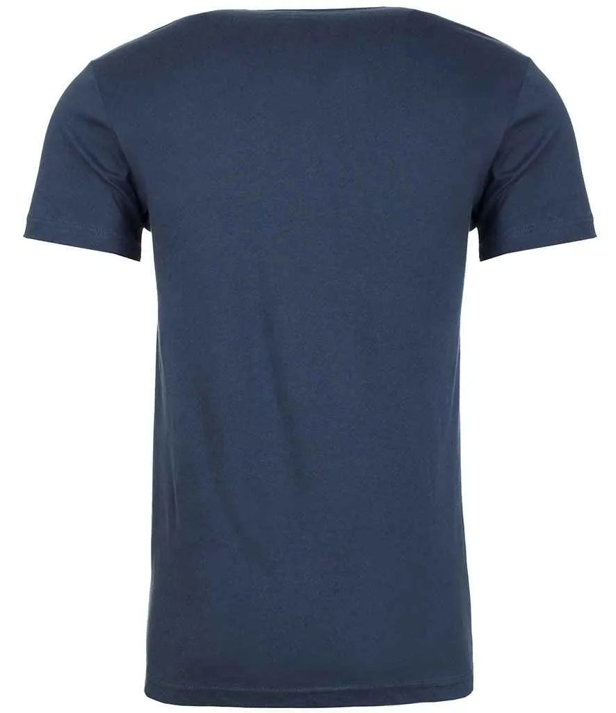 Next Level Apparel Unisex Cotton Crew Neck T-Shirt | Indigo