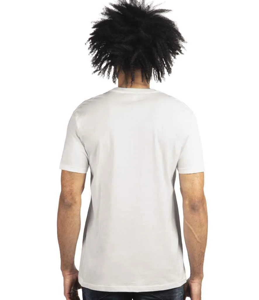 Next Level Apparel Unisex Cotton Crew Neck T-Shirt | White