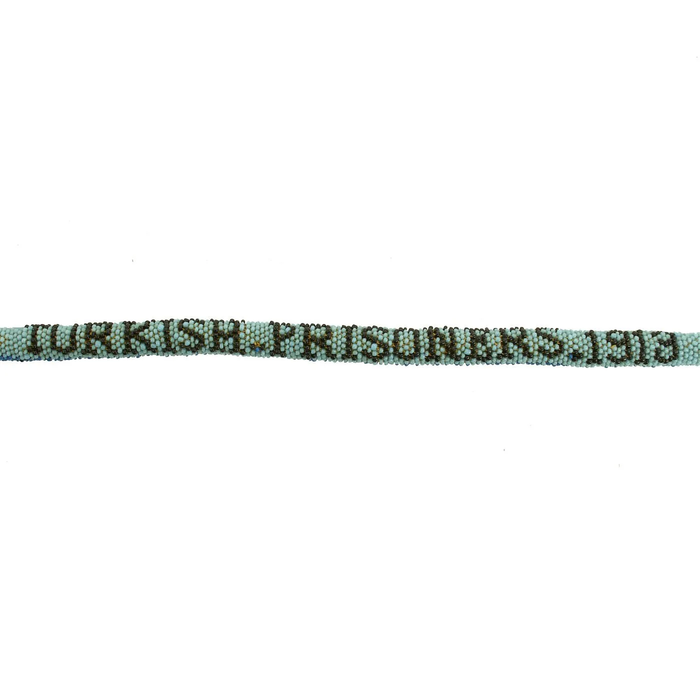 Original Ottoman Empire WWI Turkish Prisoner of War Souvenir Snake Dated 1913