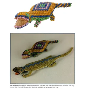 Original WWI Ottoman Empire Turkish Prisoner of War Souvenir Lizard, As Featured In The Book “Trench Art, An Illustrated History” by Jane Kimball on Reference Page IX