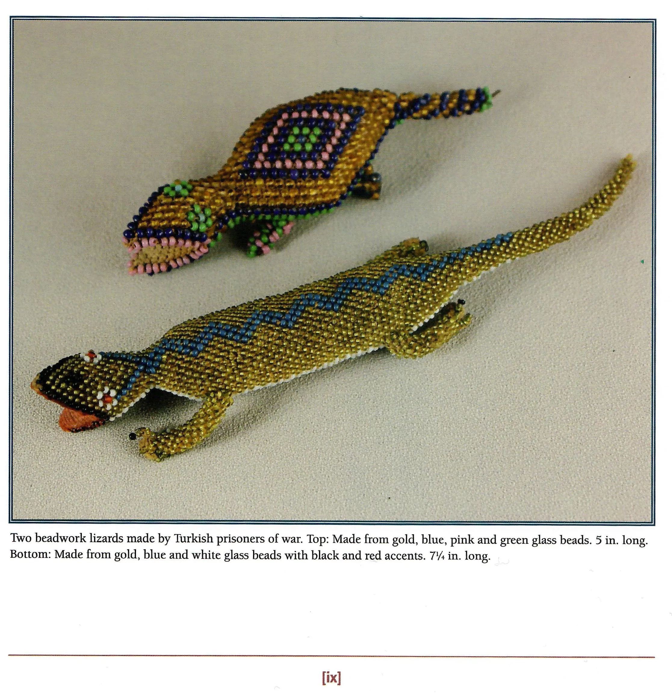 Original WWI Ottoman Empire Turkish Prisoner of War Souvenir Lizard, As Featured In The Book “Trench Art, An Illustrated History” by Jane Kimball on Reference Page IX