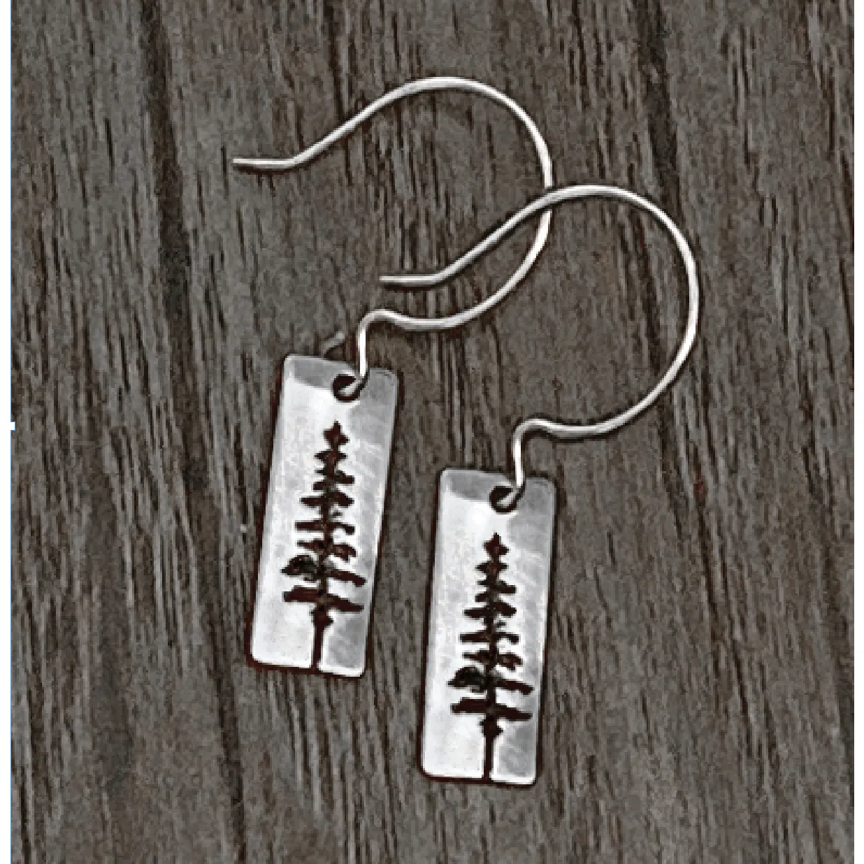 P Pine Tree Earrings