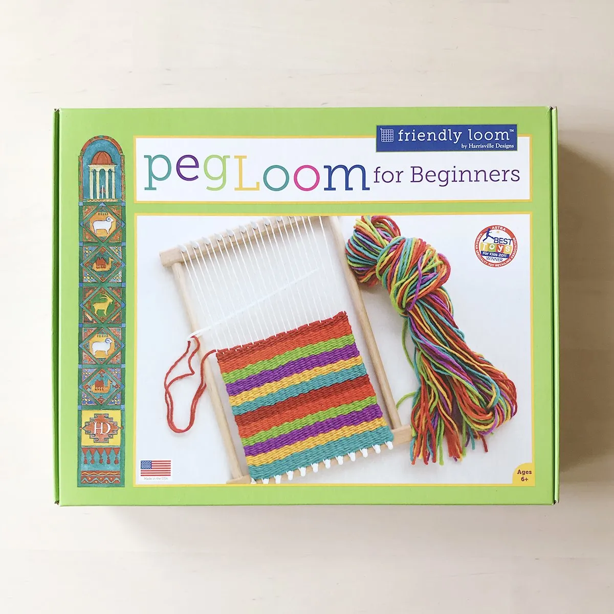 Peg Loom Weaving Kit