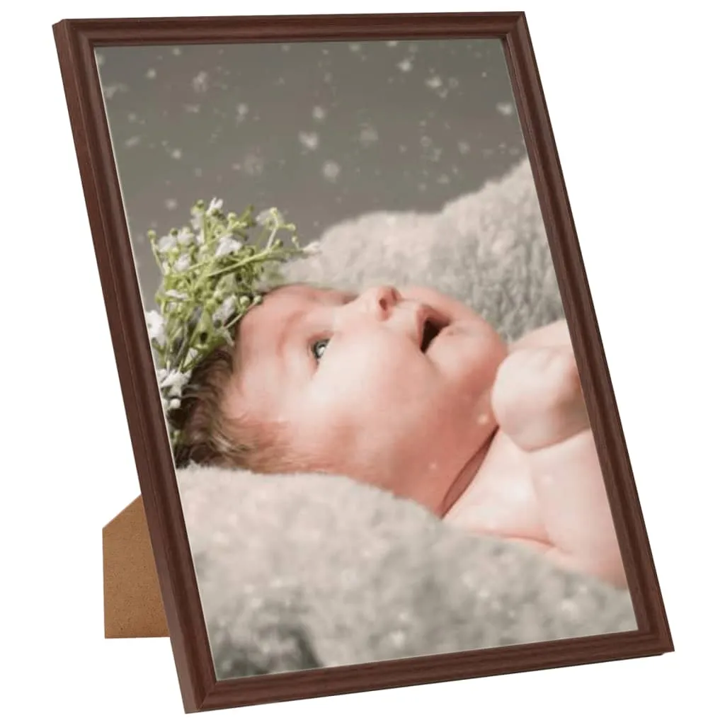 Photo Frames Collage 5 pcs for Table Dark Red 13x18 cm