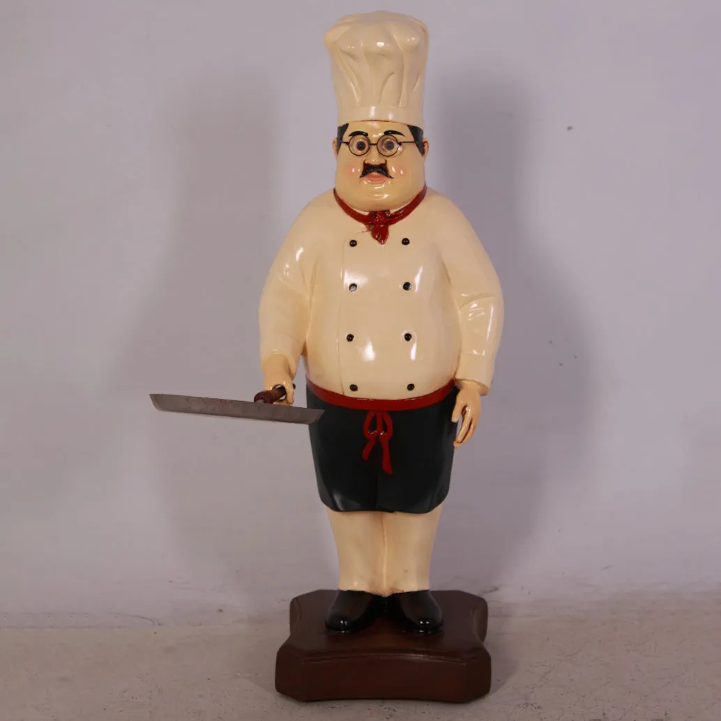 Pizza Chef Small Statue