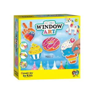 Rainbow Sprinkles Easy Sparkle Window Art