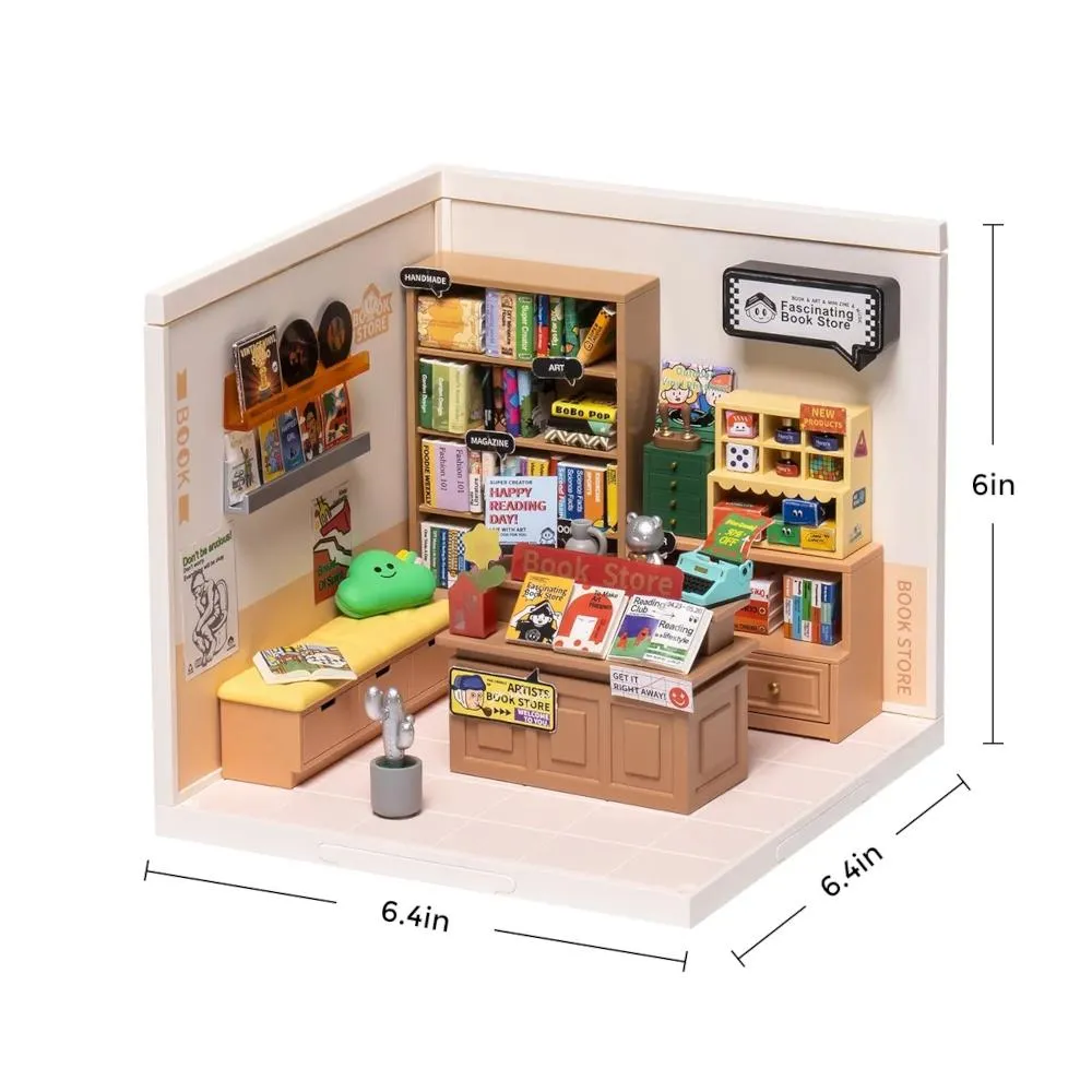 Robotime Rolife DIY Mini Model Kit - Fascinating Book Store