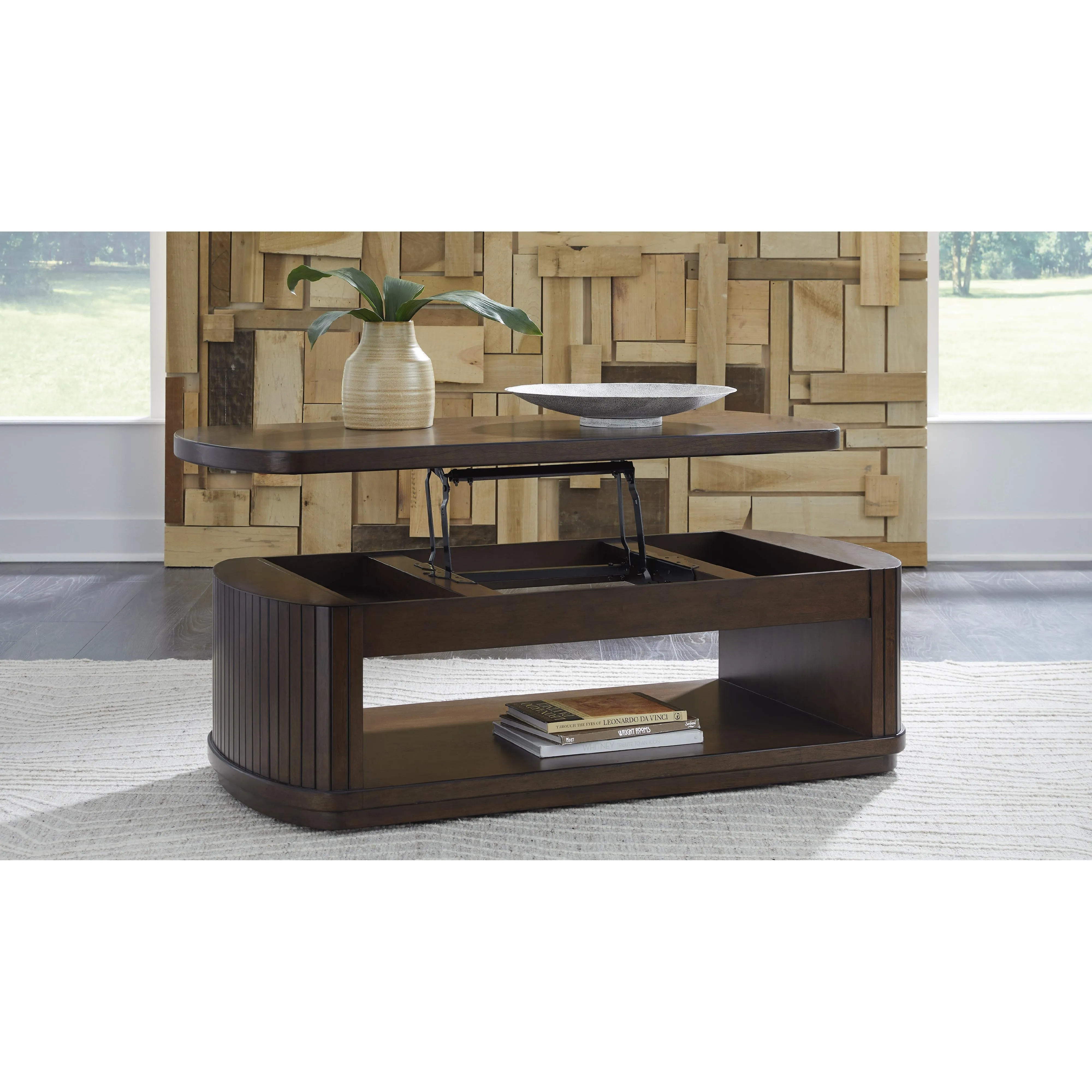 Signature Design by Ashley Korestone Lift Top Cocktail Table T679-9