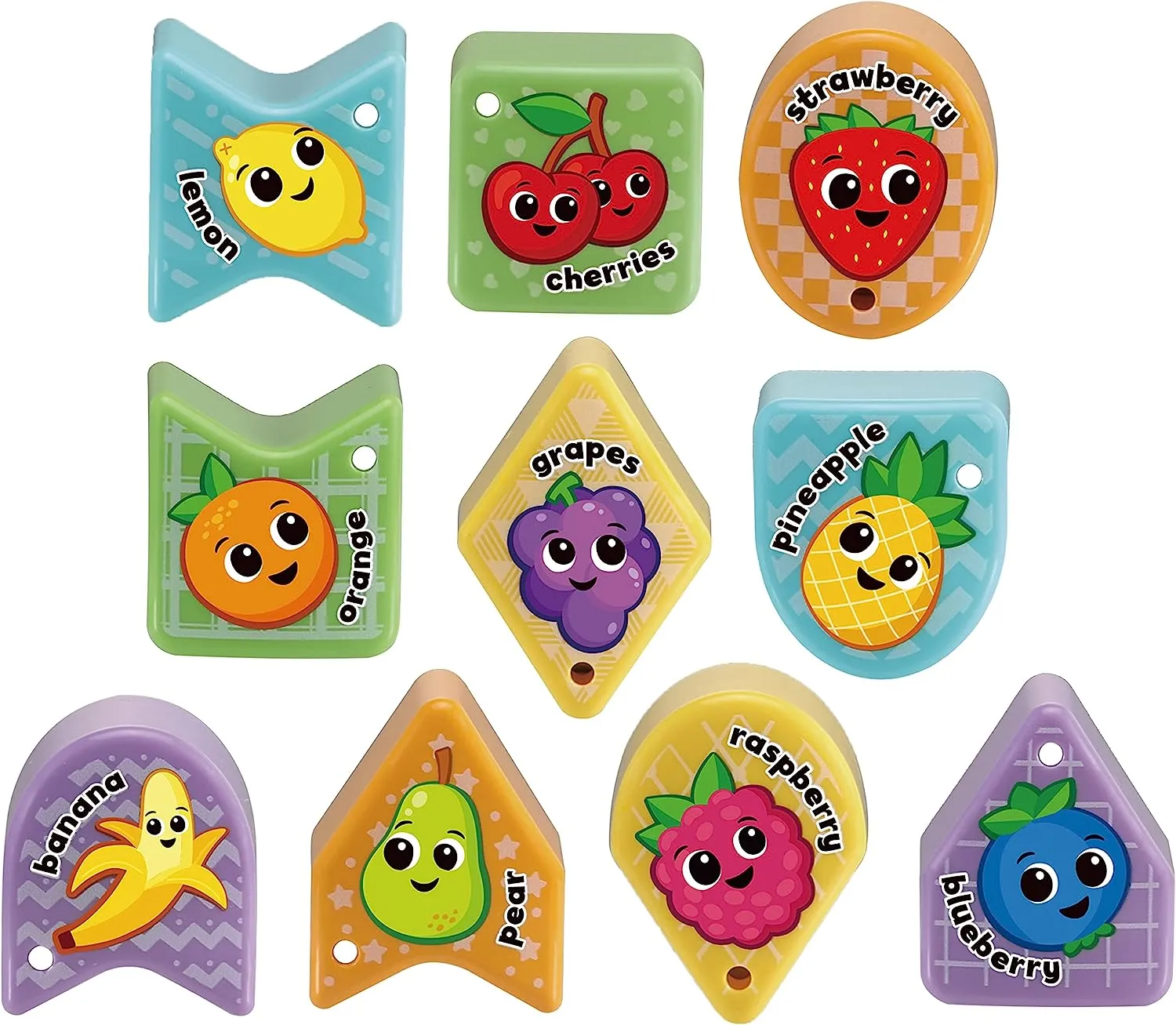 Sorting Fun Apple, Shape Sorter, Educational Learning Toy