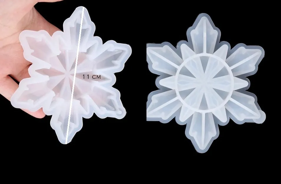 Star Snowflake Silicone Mold For Resin Crafts