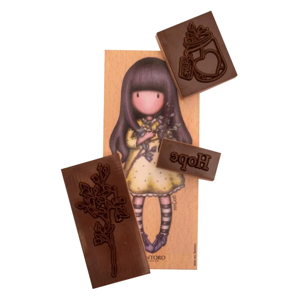 Studio Light Gorjuss Be Kind Rubber Stamps Nr. 578, Be Kind Hope*