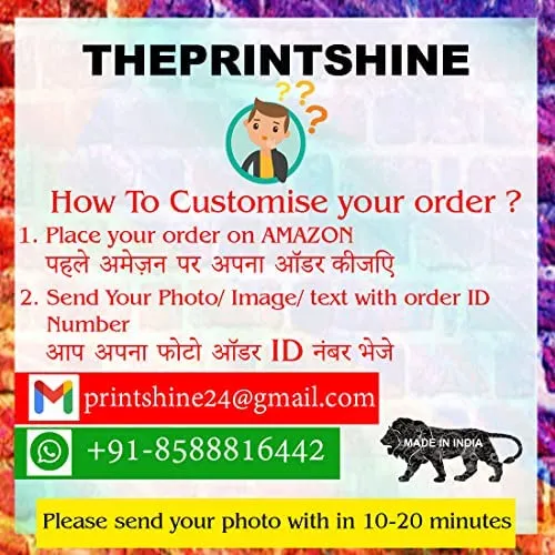 THEPRINTSHINE Customized Gift Pyari Maa Photo Frame With 6 Photo Frame