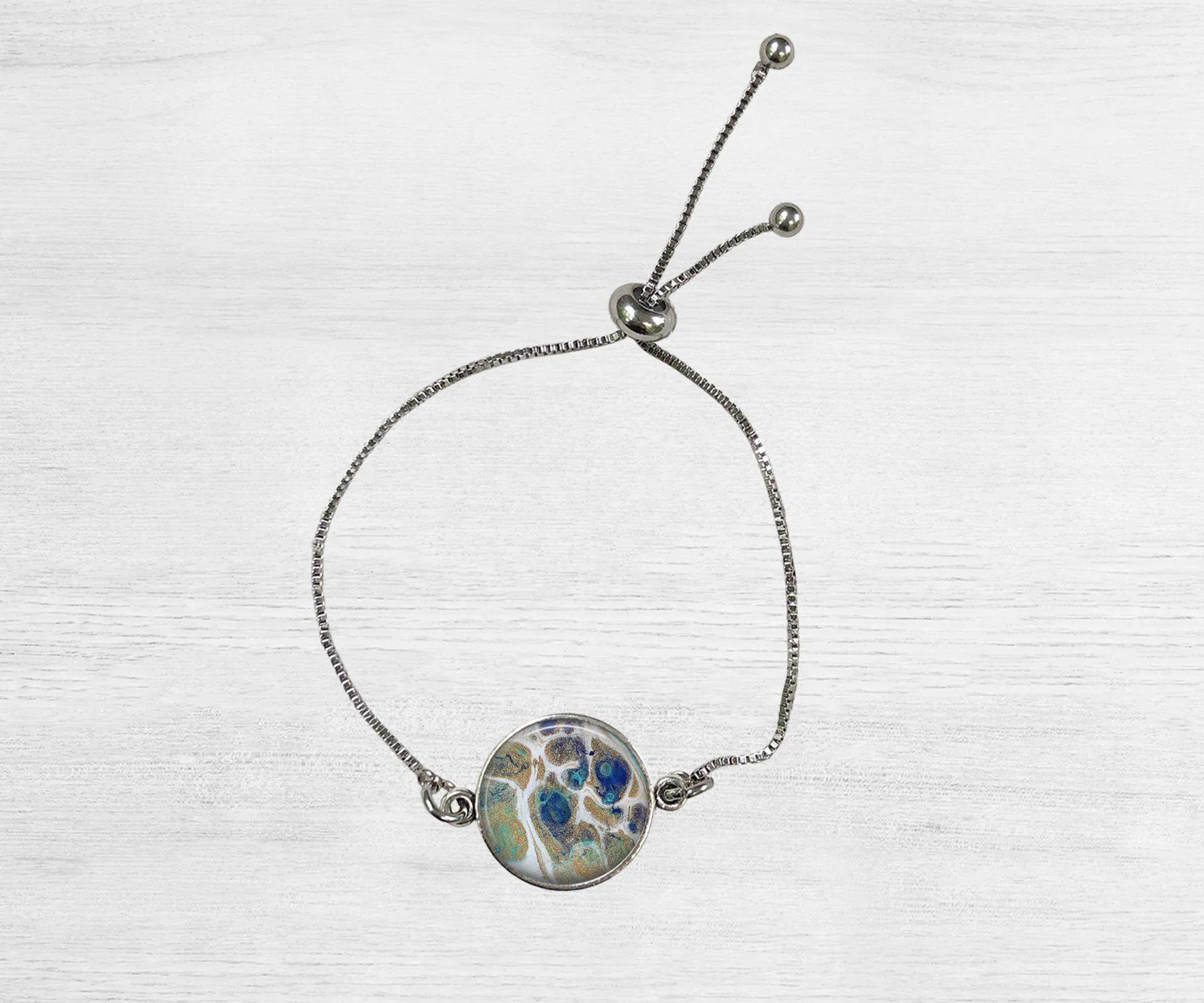 Tidal Treasures Pendant Bracelet | Handmade Beach Jewelry