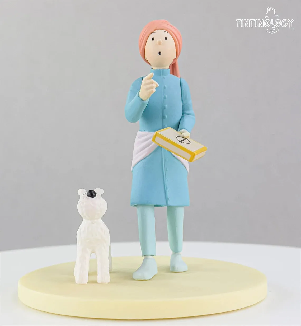 Tintin in Robes & Snowy - Cigars Pharaoh Coffret/Box Scene Moulinsart Figurine 9cm Model