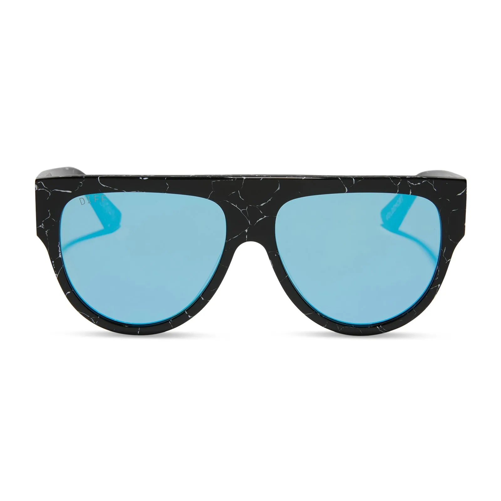 VOLDEMORT™️ - BLACK LIGHTNING   BLUE FLASH SUNGLASSES