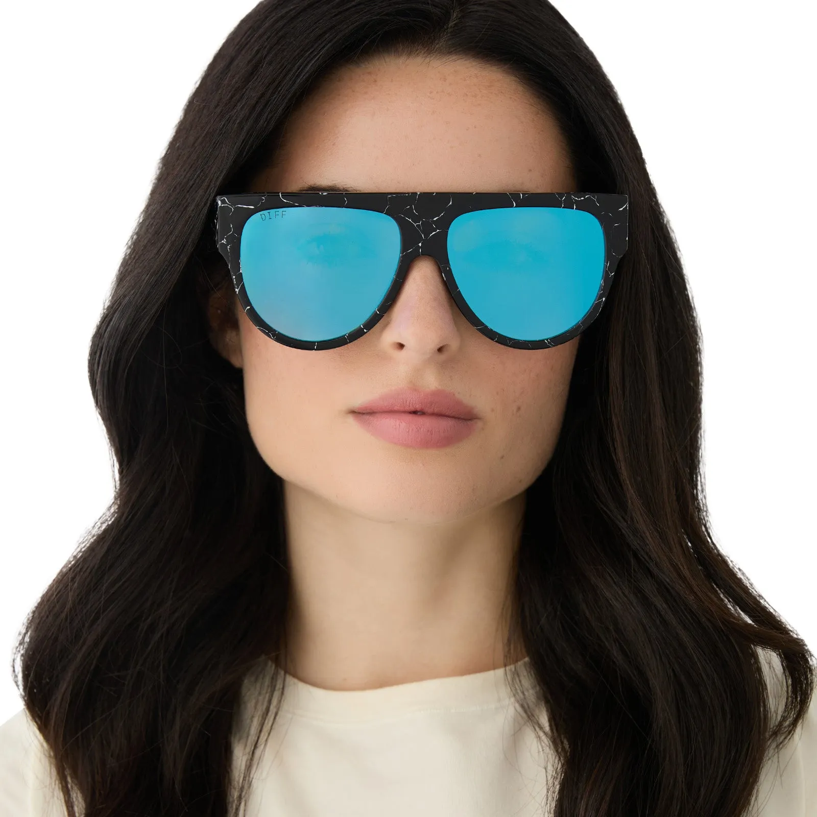 VOLDEMORT™️ - BLACK LIGHTNING   BLUE FLASH SUNGLASSES