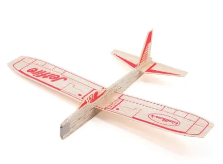 WOOD JETFIRE GLIDER TOY