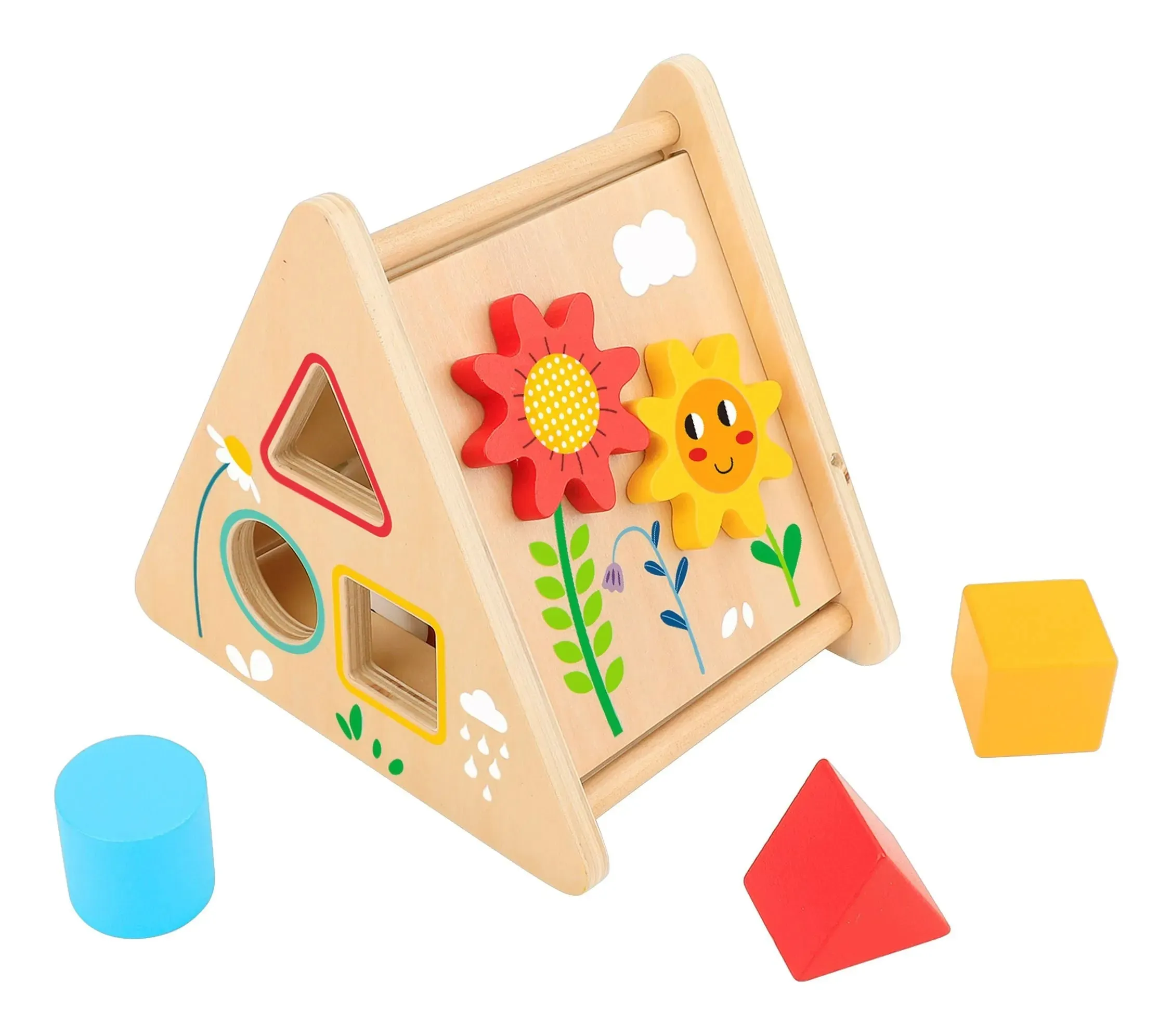 Wooden Activity Triangle Toy