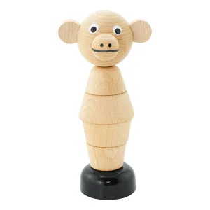 Wooden Monkey Stacking Puzzle - Marlon